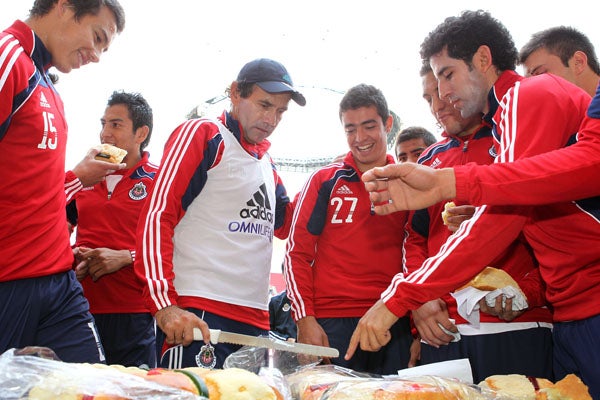 Quirarte no quería sacar el muñeco. FOTO: YOLANDA ESCOBAR