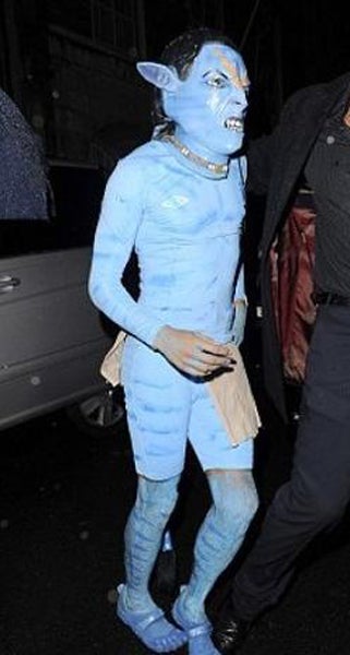 Clichy fue de los más creativos vestido de un personaje de Avatar | ESPECIAL
