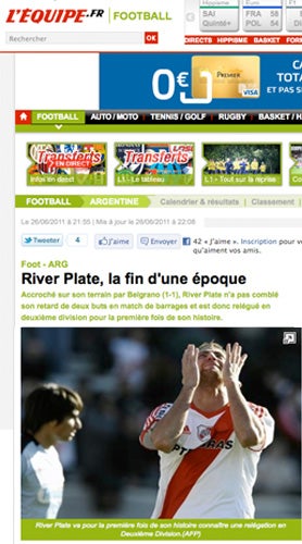 L'Equipe de Francia lució así (IMAGEN TOMADA DE INTERNET)