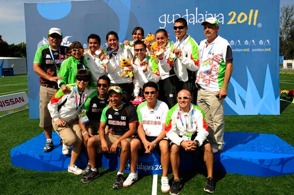 Fue un gran resultado para el equipo mexicano de tiro con arco. FOTO: EVA BECERRA