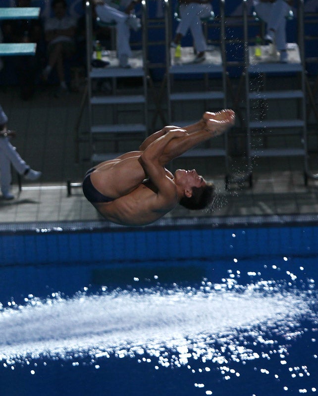 El clavadista se adjudicó la medalla de plata. FOTO: BERNARDO MALDONADO