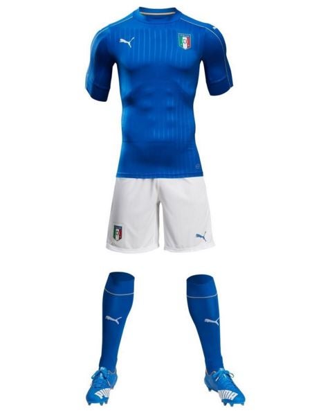 Nueva indumentaria de Italia