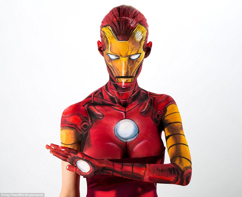 Kay Pike, al estilo de Iron Man