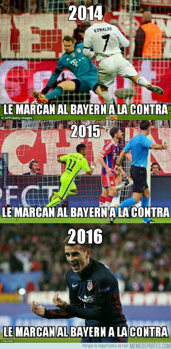 Los contragolpes 'mataron' al Bayern en las Semis