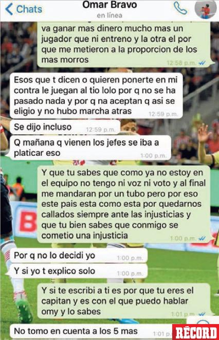 Por no estar en el equipo, Michel asegura que no tiene voz ni voto