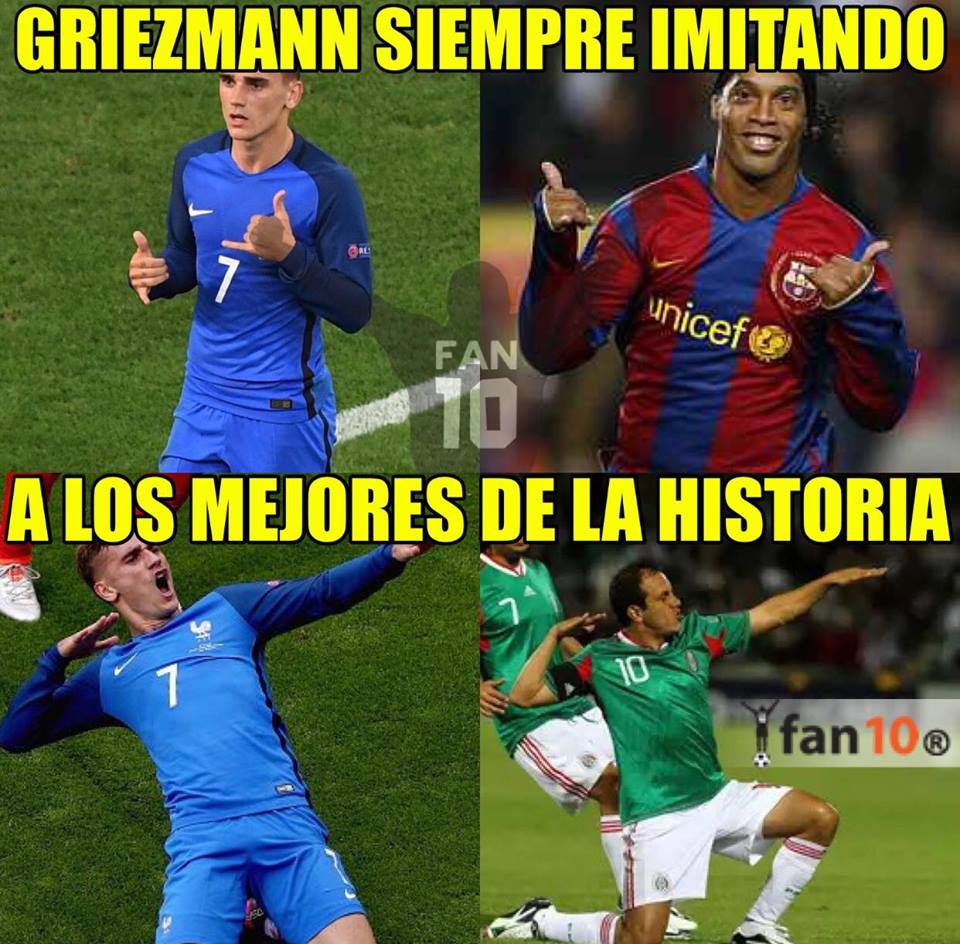 Griezmann y sus más grandes héroes