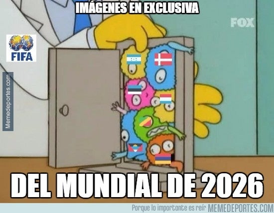 Todos intentando entrar al Mundial