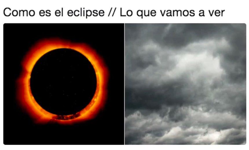 Ríe con los mejores memes del eclipse solar RÉCORD