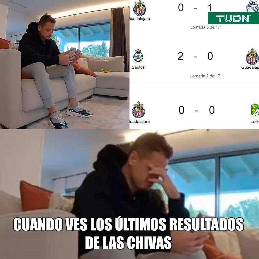 Chivas: Los mejores memes tras la derrota ante Puebla