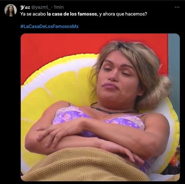 Mensaje para quienes ya no sabrán que ver ahora que terminó La Casa de Los Famosos