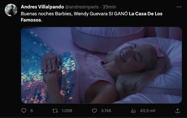 Así dormirán los fan de Wendy este domingo