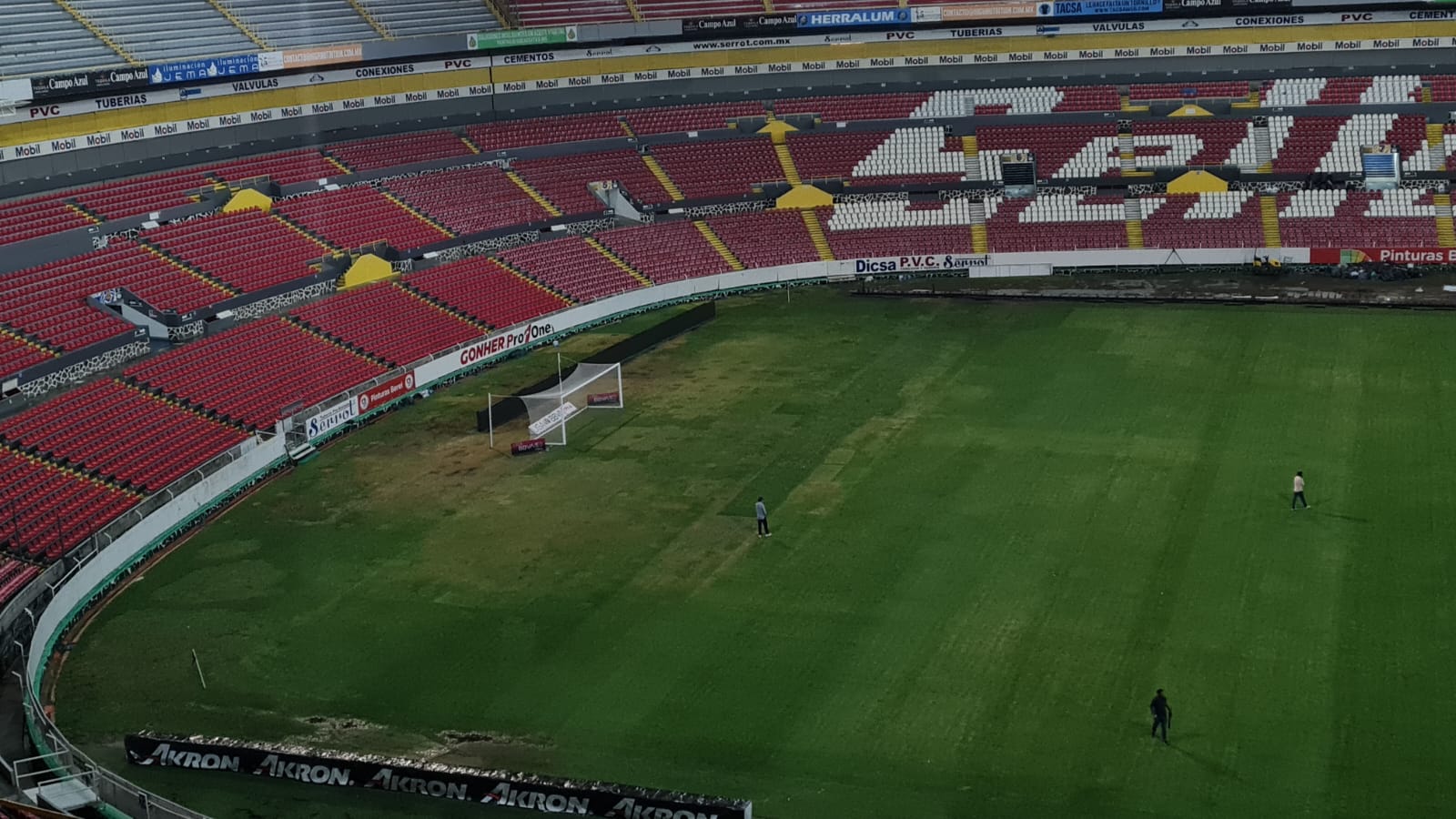 Así luce el Estadio Jalisco a días del Atlas vs. América tras concierto