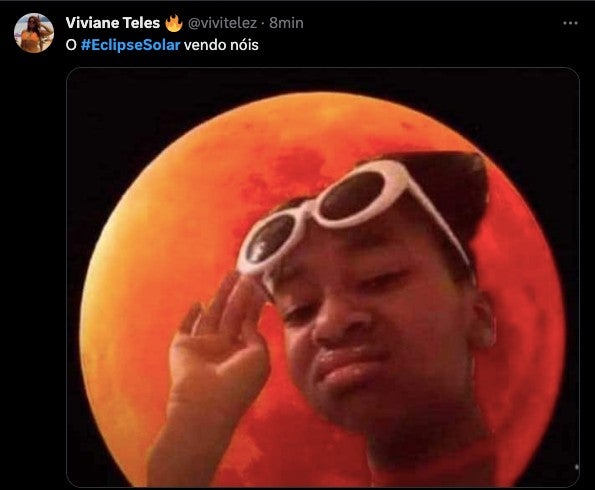 El eclipse viéndonos