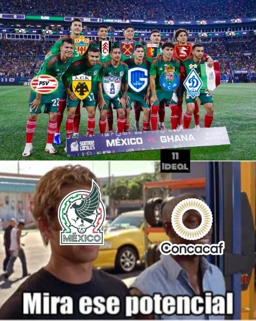 Los mejores memes que dejó el triunfo de México sobre Ghana