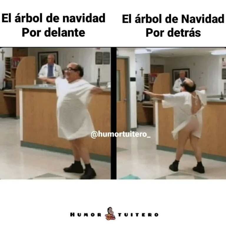 Cuando pusiste el árbol de rápido