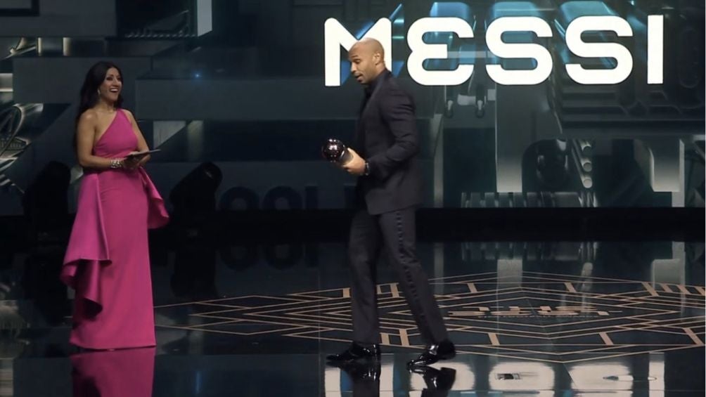 Henry durante la gala de The Best