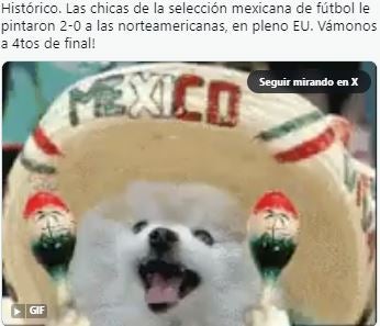 Diviértete con los mejores memes que dejó la victoria del Tri Femenil sobre EU