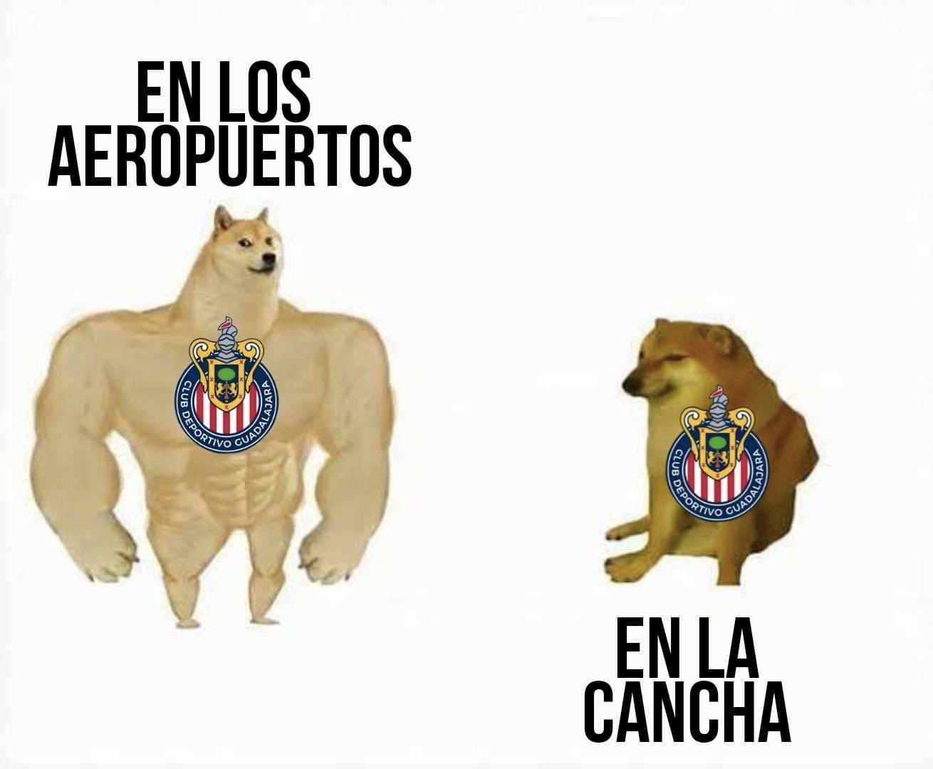 Los chivahermanos antes y después de recibir al equipo