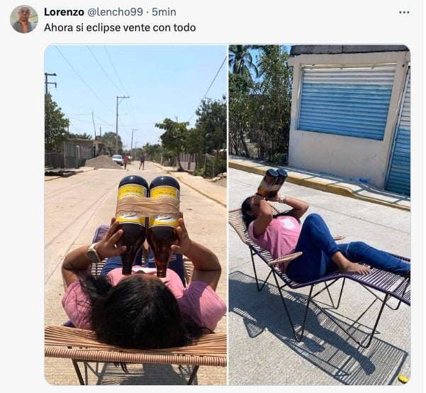 Los mejores memes que dejó el eclipse total solar 2024