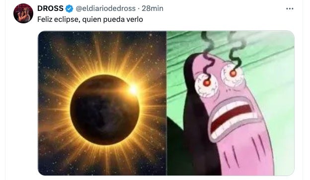 Los mejores memes que dejó el eclipse total solar 2024