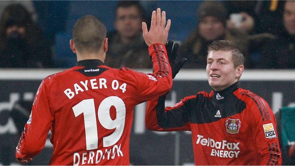 El centrocampista durante su paso por el Bayer Leverkusen