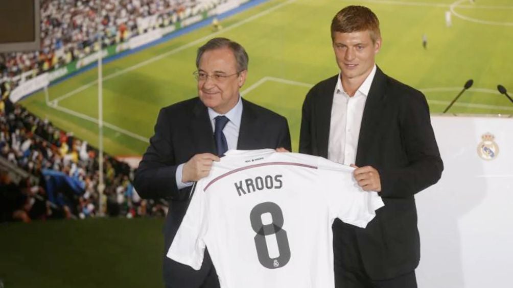 La presentación de Toni Kroos con el Real Madrid