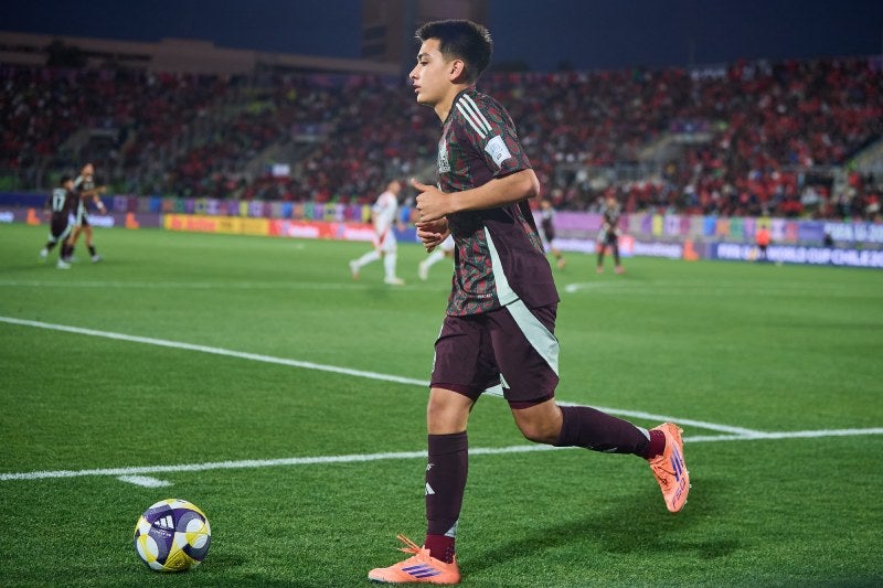 Gilberto Mora durante la Copa Mundial Sub-20