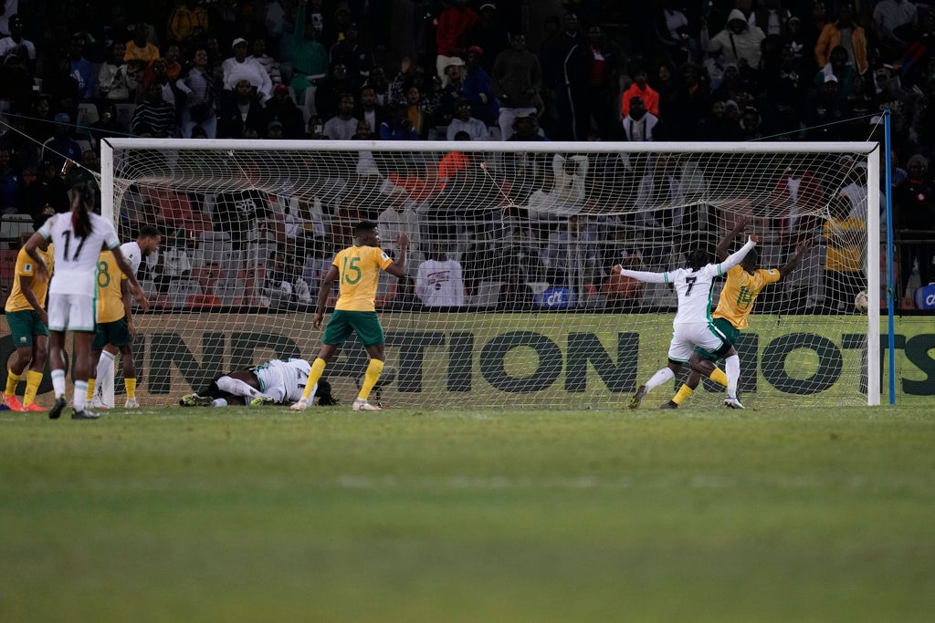 Nigeria salvó el empate ante Sudáfrica