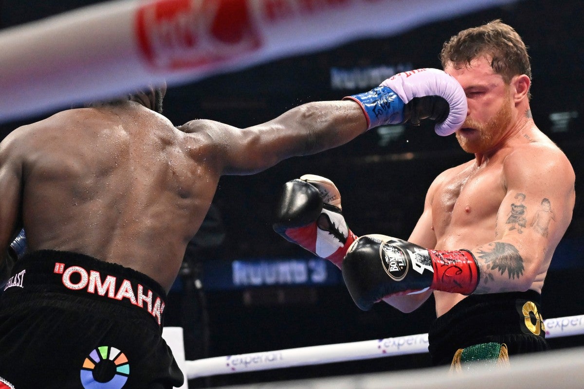 Imágenes del Crawford vs Canelo | AP