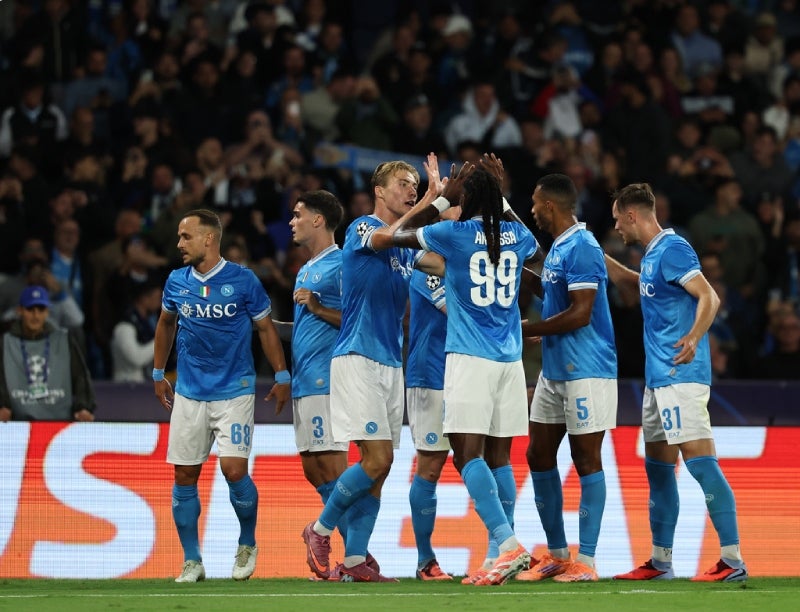 Holjund marcó un doblete