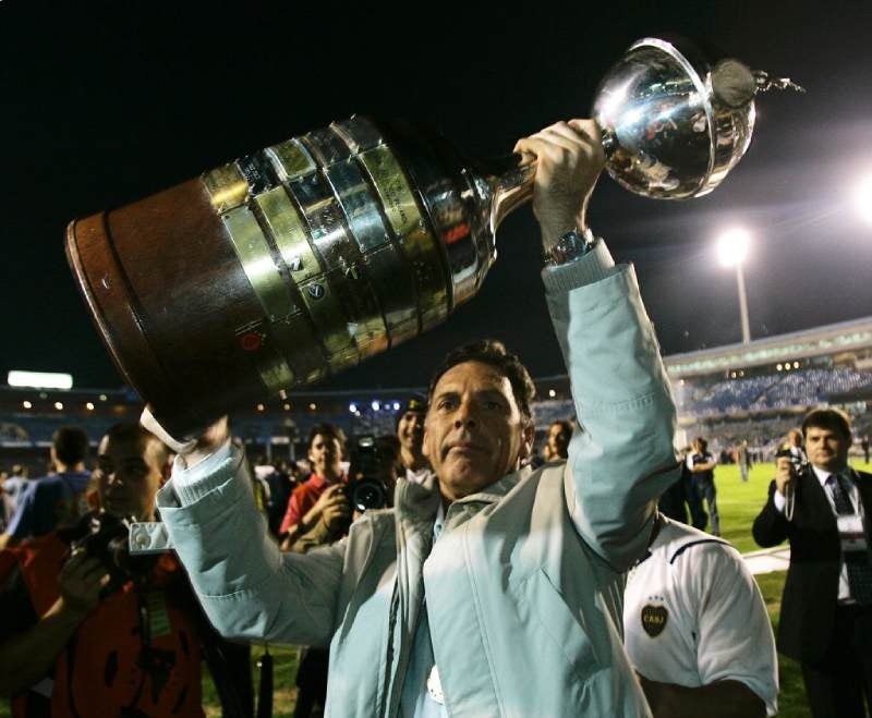Russo tocó la gloria en 2007 con Boca | AP
