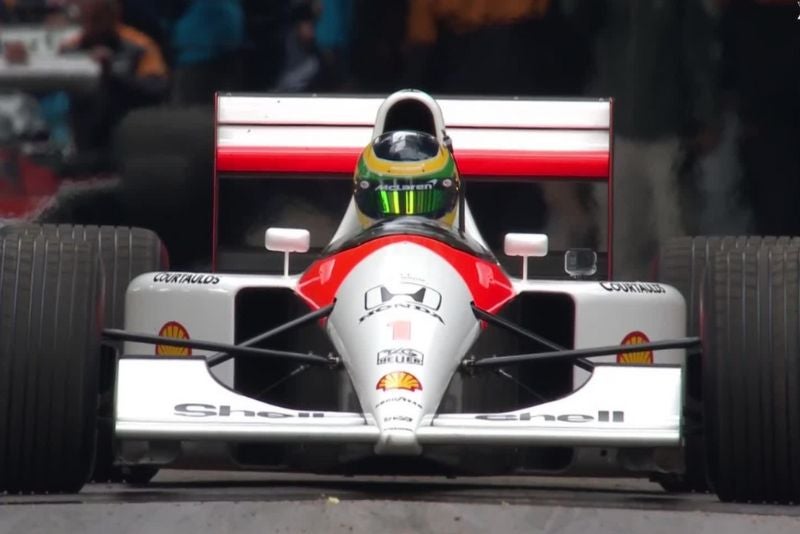 Este monoplaza de Senna será subastado | AP