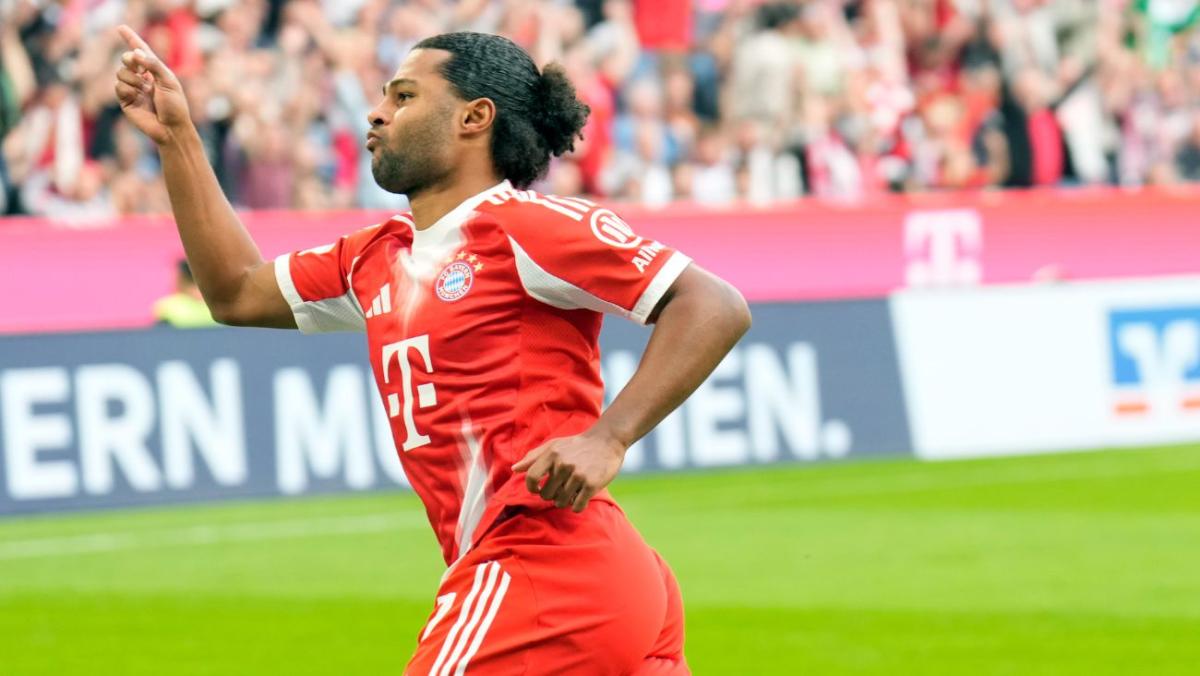 Gnabry marcó el primer gol del partido | @FCBayern