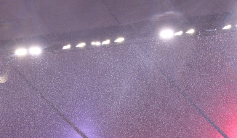 Tormenta en Estadio Akron