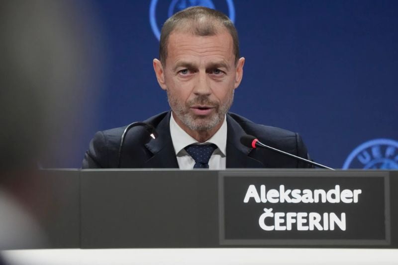Ceferin y UEFA no están de acuerdo con esto | AP