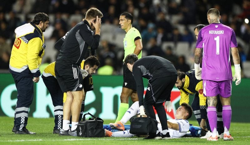 Huescas sufre lesión