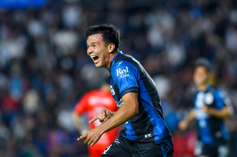 Alí Ávila en celebración contra Mazatlán