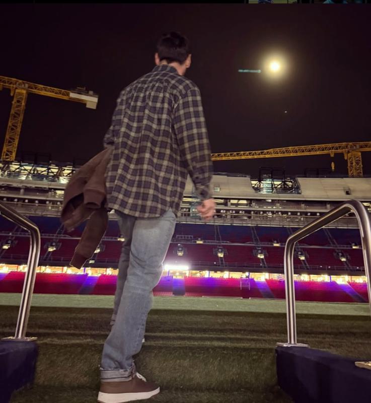 Messi volvió al Camp Nou... de visita | @leomessi