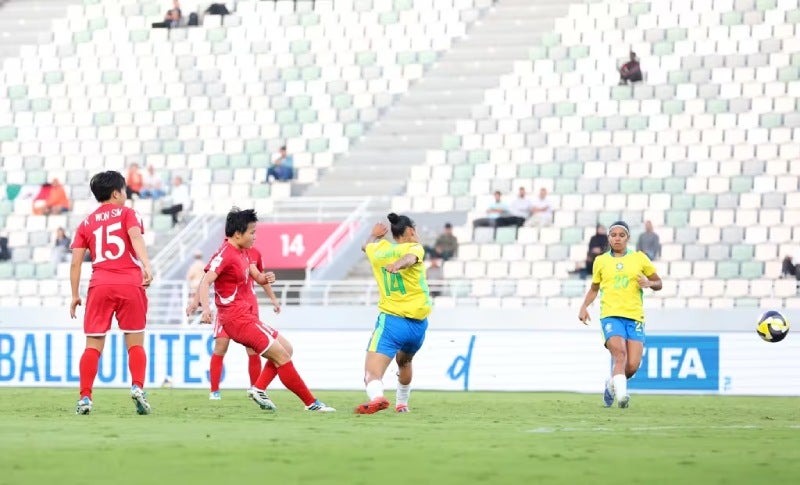 Corea venció a Brasil