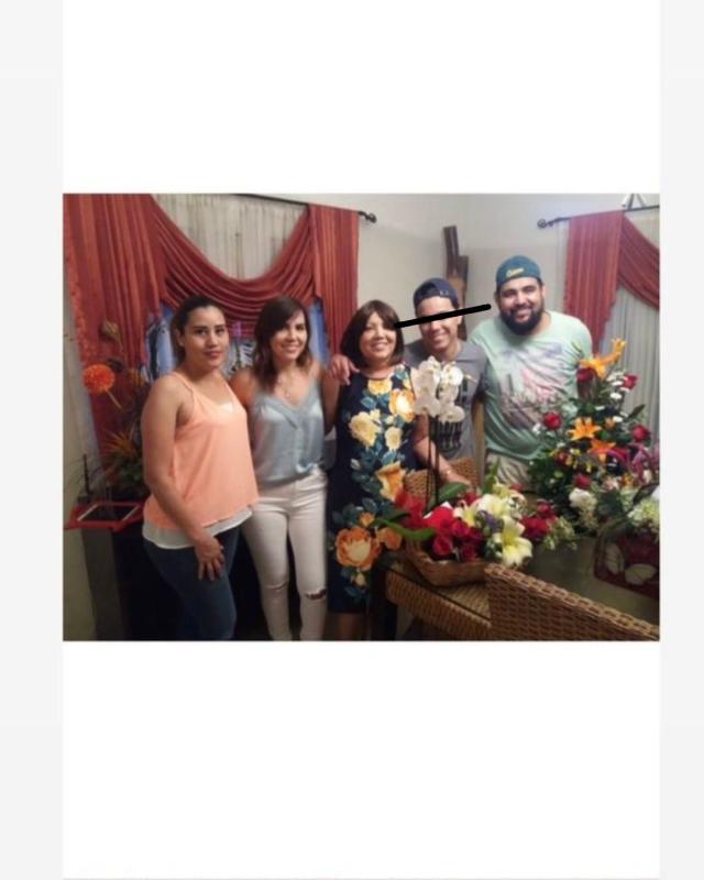 La foto compartida por la hermana de Omar N | CAPTURA