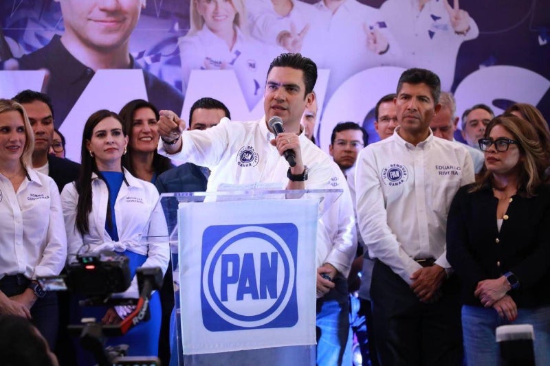 Jorge Romero, actual dirigente del PAN, cambió el logo / Redes Sociales