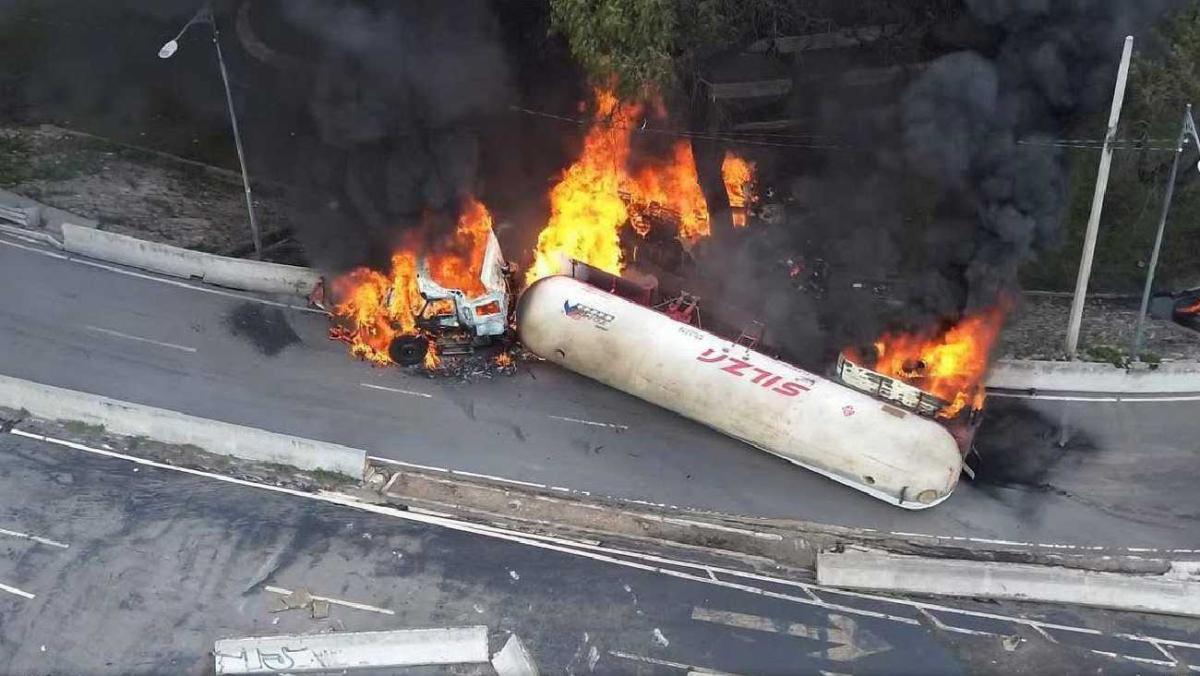 El miércoles explotó una pipa cargada gas LP en la alcaldía Iztapalapa/X 