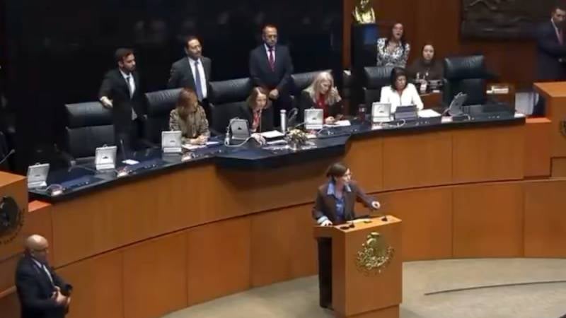 La panista hizo referencia al reciente viaje de Fernández Noroña a Palestina. / Redes sociales