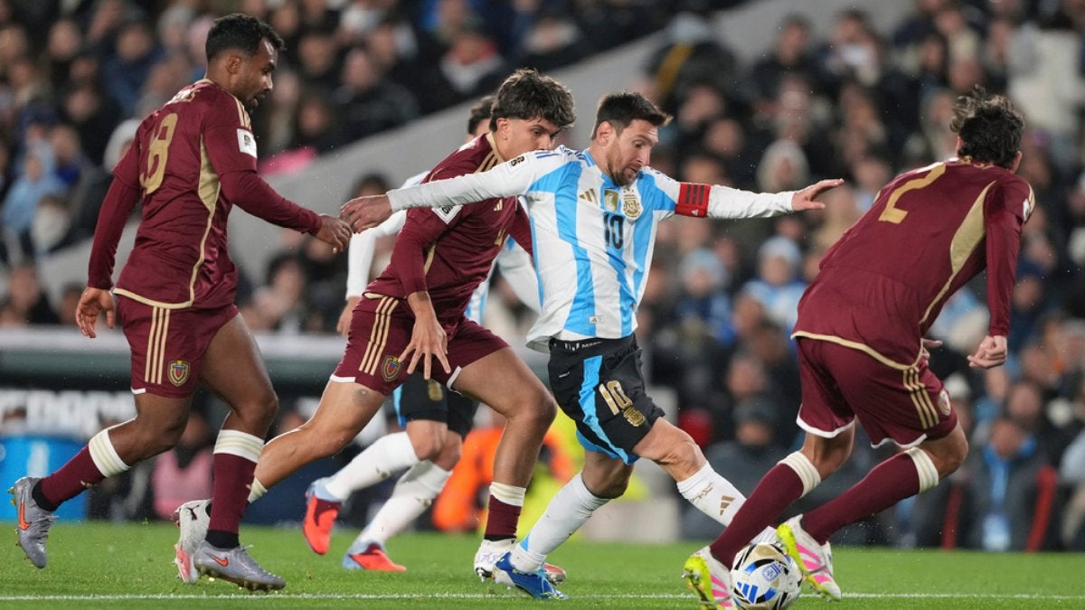 Venezuela perdió con Argentina en la fecha anterior | AP