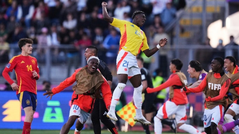 Colombia celebra su victoria | AP