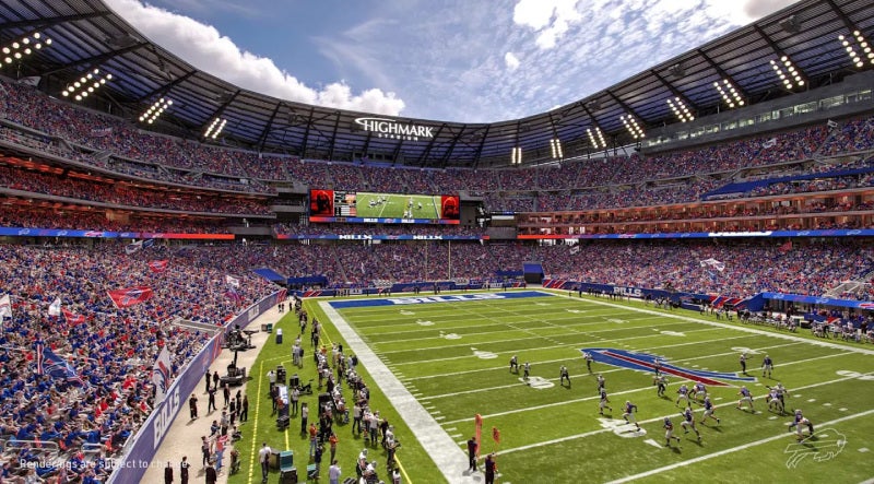 Render del New Highmark Stadium, Buffalo Bills | Buffalo Bills