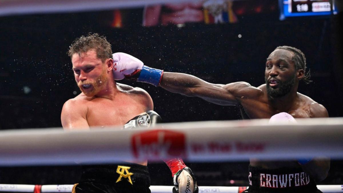 Imágenes del Canelo vs Crawford | AP