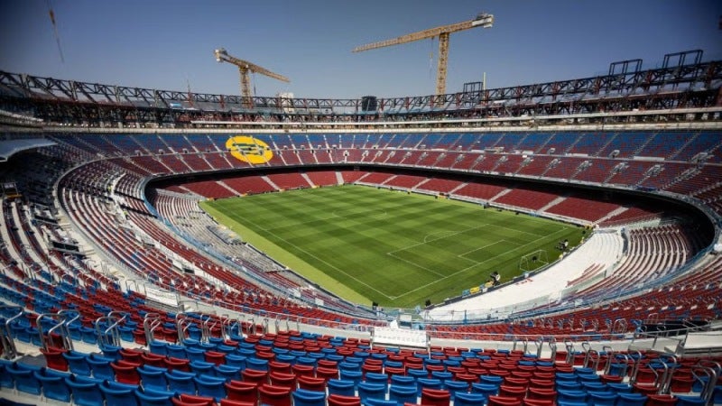 El Barcelona sigue a la espera de la reapertura de su estadio