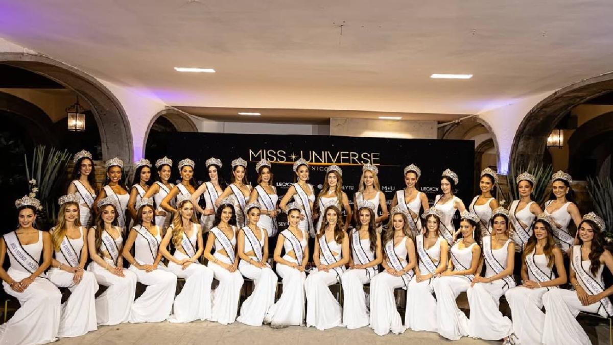 Fueron 32 las participantes, una por cada entidad del país/IG: @missuniverse.mexico