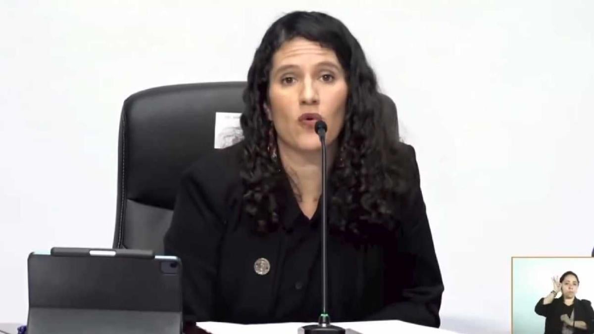 La fiscal informó las causas del accidente/X